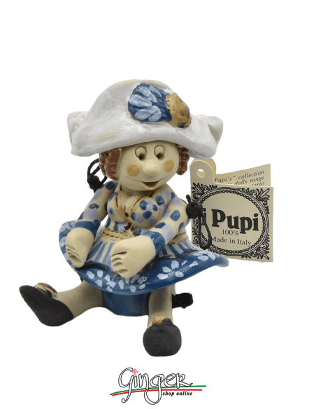 "i Pupi": Italian Masks - 7 cm (2.76") - Colombina