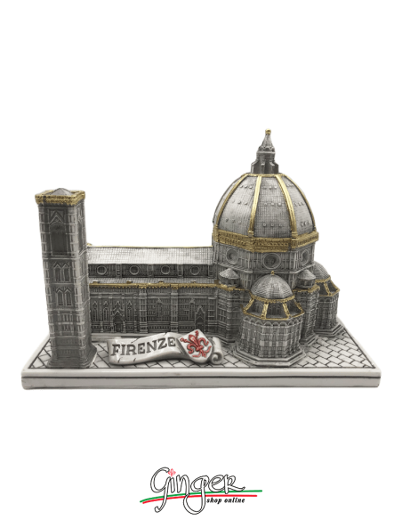 Duomo di Firenze patinato - base 14x23 cm
