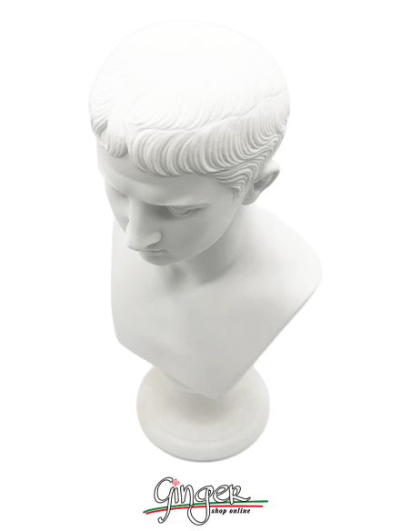 Antica Roma - Cesare Augusto o Ottaviano - busto 28 cm