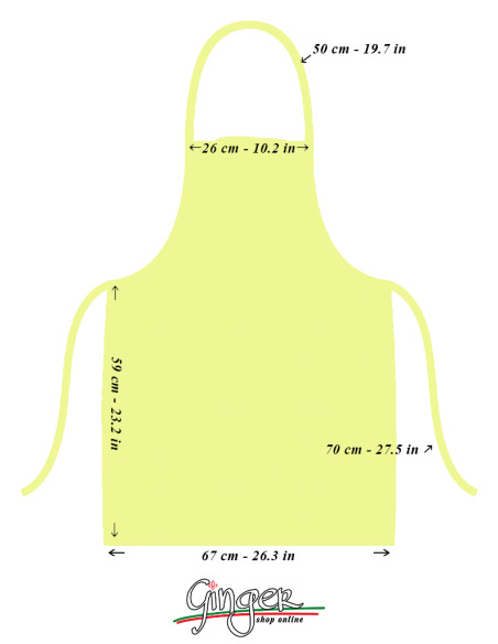 Kitchen apron Leonardo da Vinci