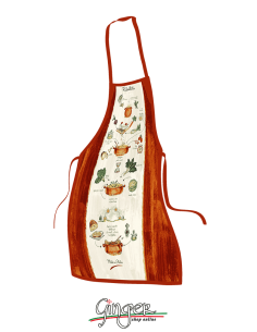Kitchen apron Leonardo da Vinci