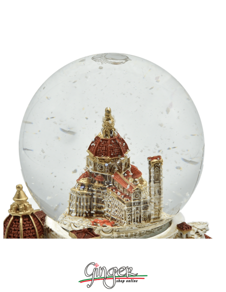 Globo o Palla di Vetro con neve - Firenze e i suoi monumenti