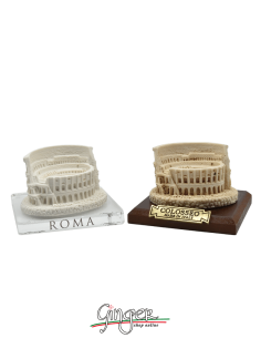 The Colosseum in Rome (small size) - with Plexiglass or Wooden base