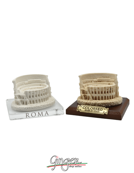 Il Colosseo di Roma (misura piccola) - con base in plexiglass o legno