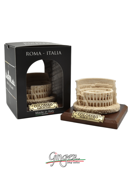 The Colosseum in Rome (small size) - with Plexiglass or Wooden base