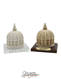 "New" - The Dome of St. Peter in the Vatican - with Plexiglass or Wooden base