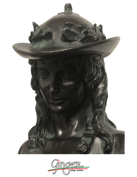 David by Donatello - 48 cm (18.9 in.) - aged bronze color