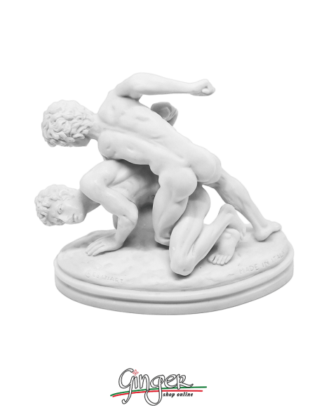 Fighting men sculpture - 11 cm