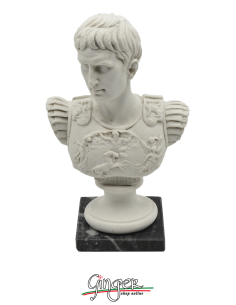 Ancient Rome - Caesar Augustus or Octavian - bust 6.3 in. (16 cm)