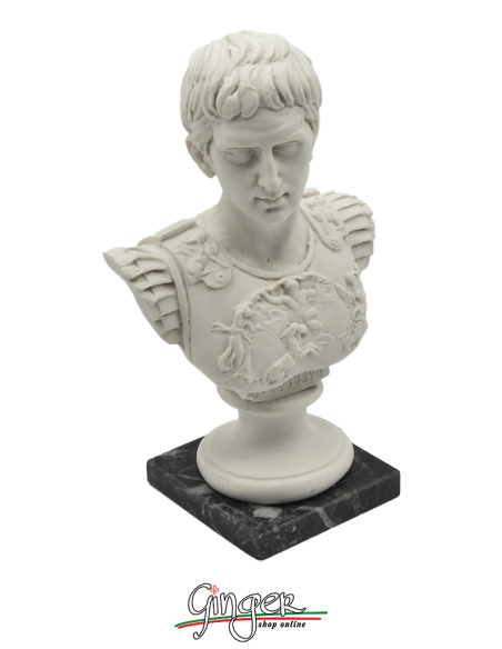 Ancient Rome - Caesar Augustus or Octavian - bust 6.3 in. (16 cm)