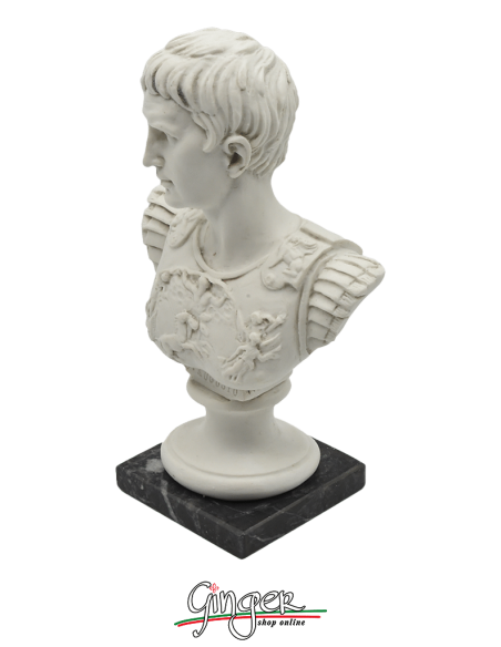 Ancient Rome - Caesar Augustus or Octavian - bust 6.3 in. (16 cm)