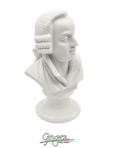 Giacomo Casanova - bust 6.0 in. (15 cm)