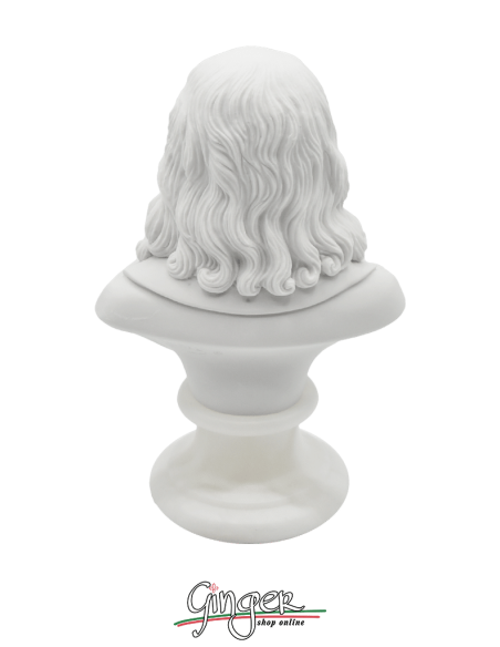 Leonardo da Vinci - bust 5.91 in. (15 cm)