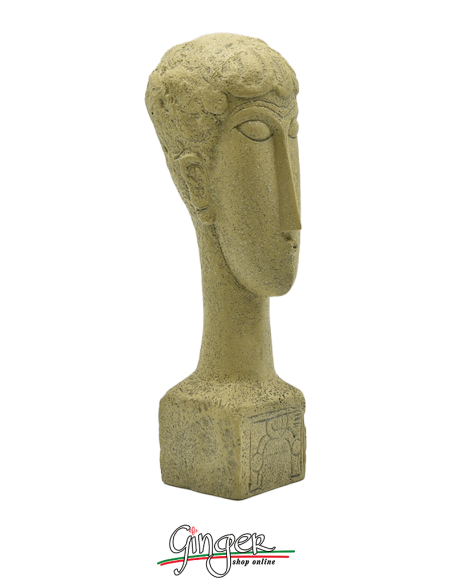 Sculptures by Modigliani: Head - 20 cm (7,87")