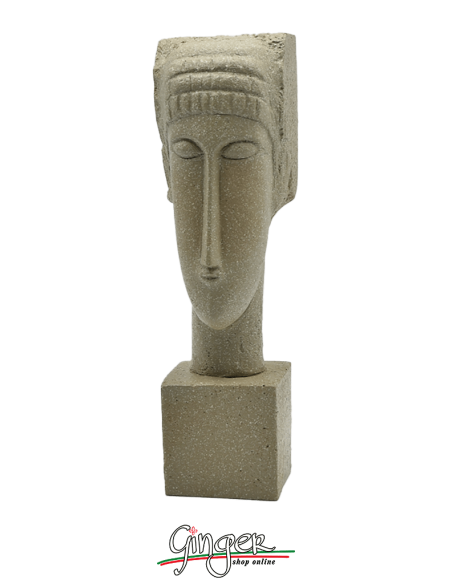 Sculptures by Modigliani: Head - 20 cm (7,87")