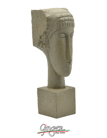 Sculptures by Modigliani: Head - 20 cm (7,87")