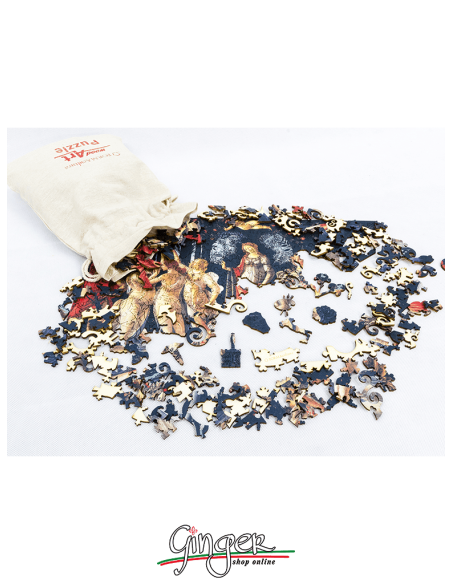 Collectible wooden puzzle