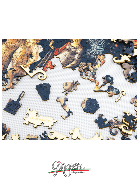 Collectible wooden puzzle