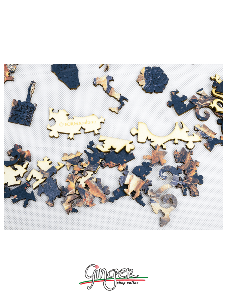 Collectible wooden puzzle