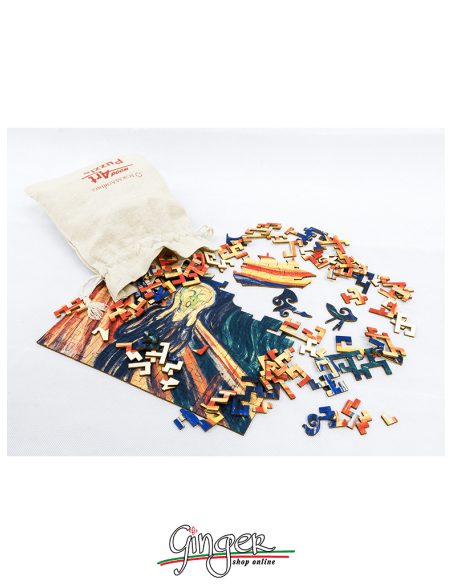 Collectible wooden puzzle
