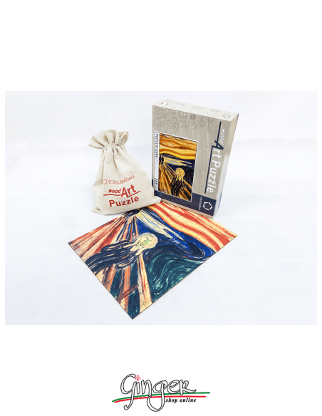 Puzzle di legno - Edvard Munch: l'Urlo