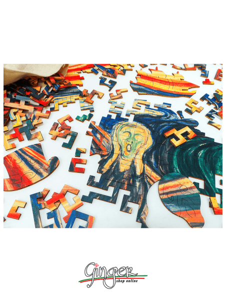 Collectible wooden puzzle