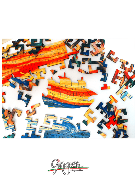 Collectible wooden puzzle
