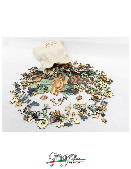 Collectible wooden puzzle