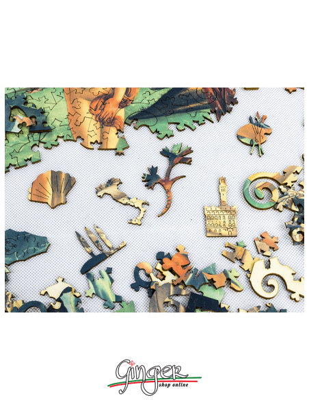 Puzzle in legno da collezione