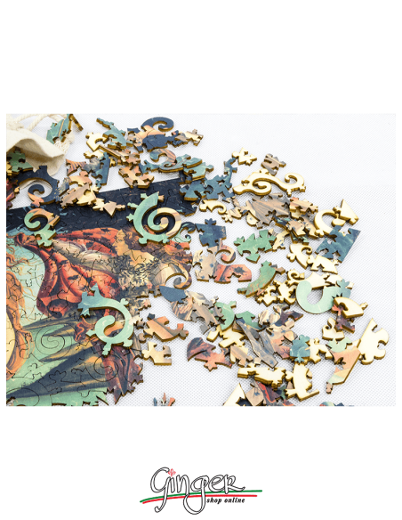 Collectible wooden puzzle