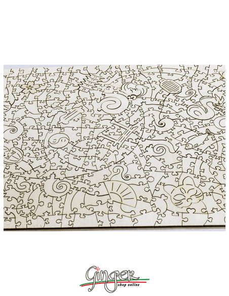 Collectible wooden puzzle