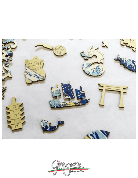 Collectible wooden puzzle