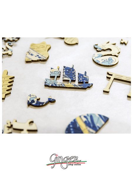 Collectible wooden puzzle