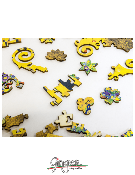 Collectible wooden puzzle