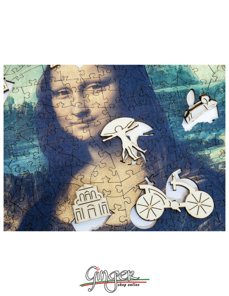 Collectible wooden puzzle