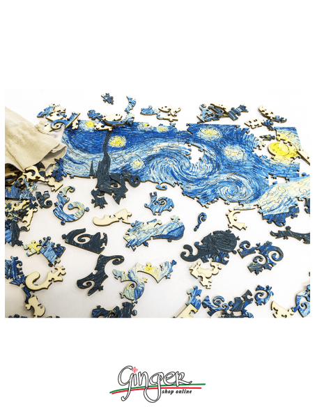 Collectible wooden puzzle