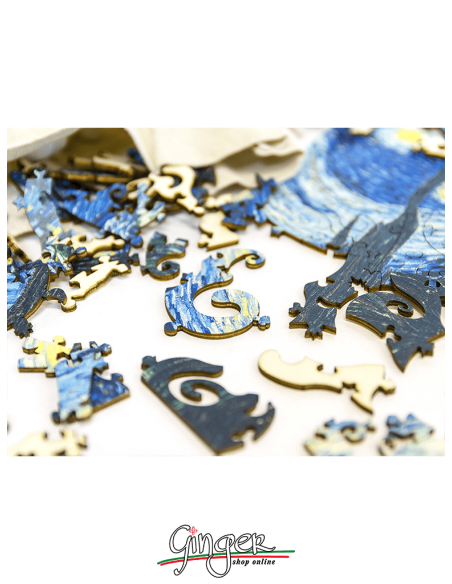 Collectible wooden puzzle