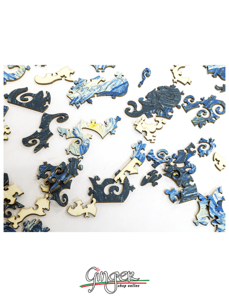Collectible wooden puzzle
