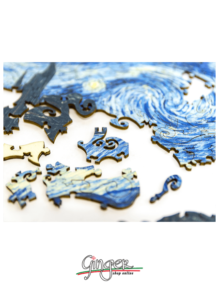 Collectible wooden puzzle