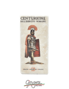 "New" - Magnet in real raw Italian marble - Centurion of the Roman army