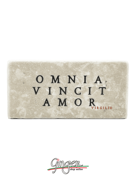 Magnet in real raw Italian marble - Carpe Diem (Seize the day)