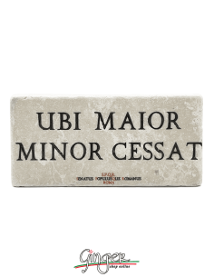 Magnet in real raw Italian marble - Carpe Diem (Seize the day)