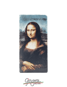 "Novità" - Calamita in marmo - la Gioconda o Monna Lisa (Leonardo da Vinci)