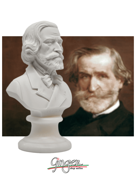 Italian Composers Musicians - Giuseppe Verdi 5,9"