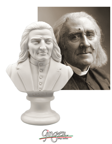 Musicisti Compositori - Franz Liszt - busto 15 cm