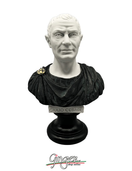 Ancient Rome - Julius Caesar - bust 6.3 in. (16 cm) bicolor