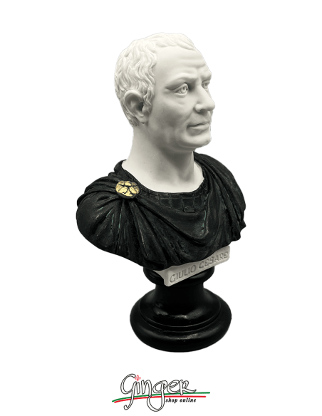 Ancient Rome - Julius Caesar - bust 6.3 in. (16 cm) bicolor