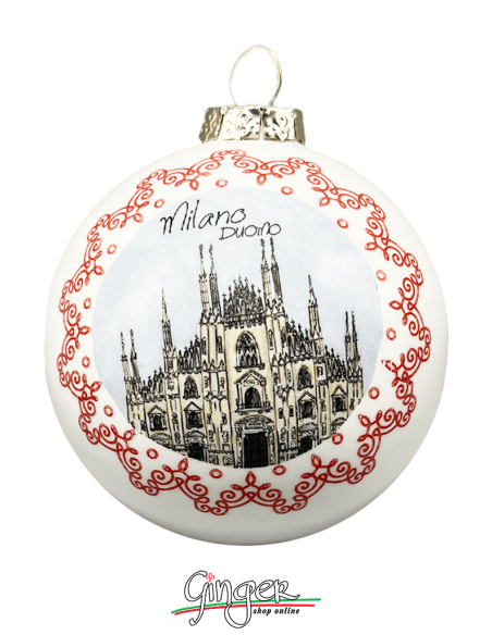 "New" Christmas Ornaments - Cities of Italy: Milan - 80 mm (3.14")