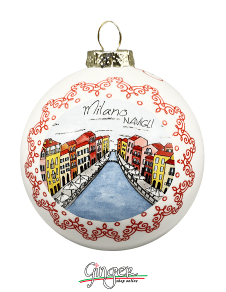 "New" Christmas Ornaments - Cities of Italy: Milan - 80 mm (3.14")