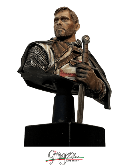 Historical Figure collection: Crusader Warrior Templar Knight - hand painted